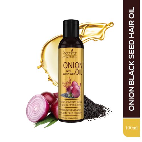 Spantra Onion Oil with Black Seed, 100ml
