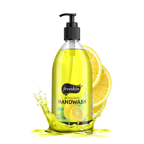 Freeskin Lemon Scented Hand wash, 500ml