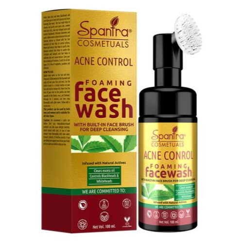 Spantra Acne Control Foaming Face Wash, 100ml