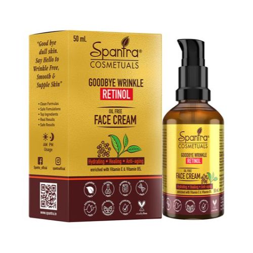 Spantra Retinol Oil Free Face Cream, 50ml