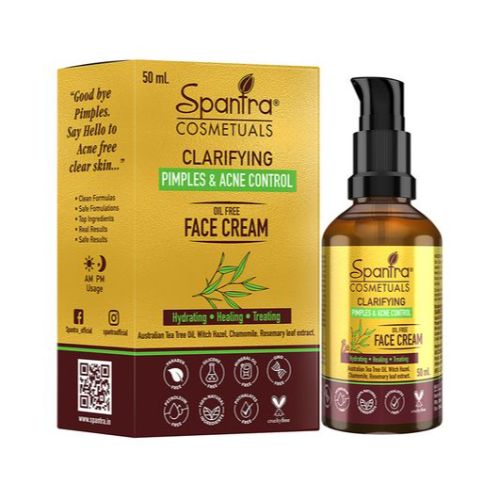 Spantra Clarifying Pimple & Acne Control Oil Free Face Cream,50ml