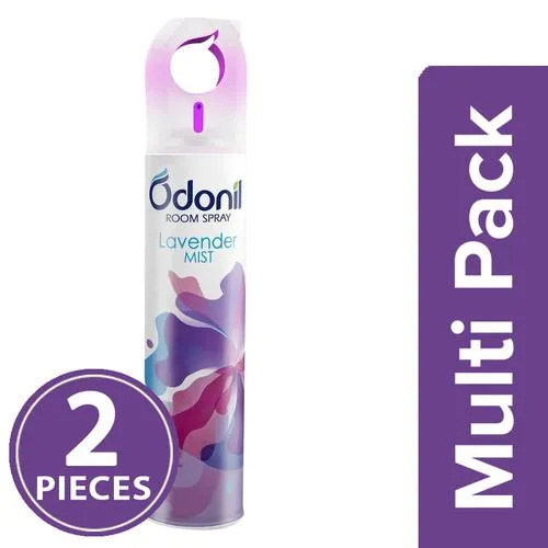 Odonil Room Air Freshener Spray - Lavender Mist, 2 x 220 ml Multipack