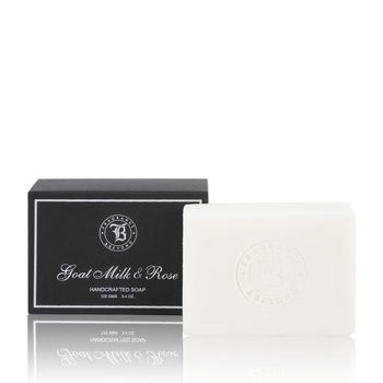 Fragrance & Beyond Goat Milk & Rose 100% Natural Soap, 125 gms, Reduces acne, anti wrinkle