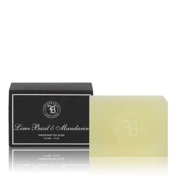 Fragrance & Beyond Lime Basil Mandarin Natural Soap, 125 gms | Reduces dullness and stress | 