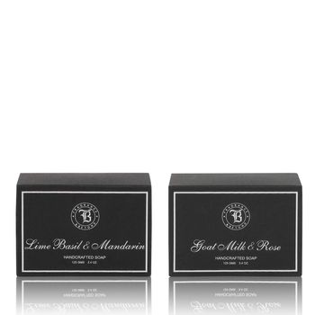Fragrance & Beyond Goat Milk & Lime Soap Gift Set (Pack of 2)