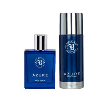 Fragrance & Beyond Azure 2 pcs Gift Set for Men |100 ml Eau De Toilette, 150 ml Body Deodorant