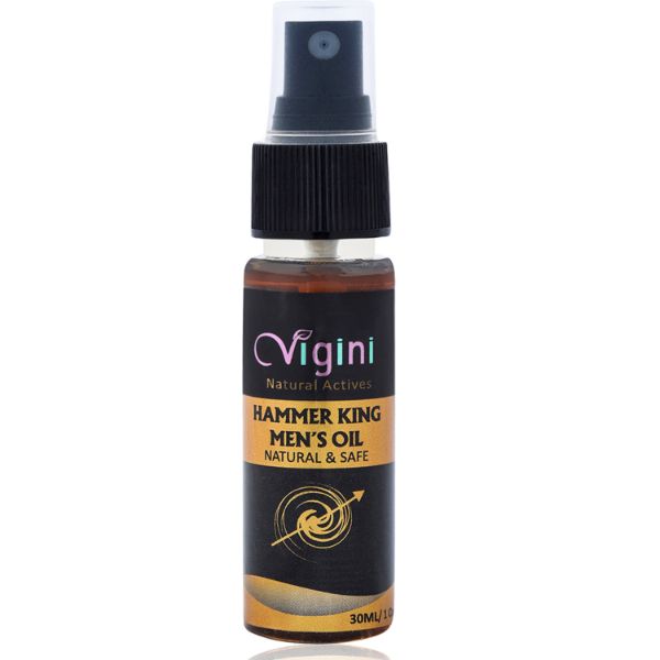 Vigini Hammer King Delay Spray Oil Enlargement, Enhancement Enhancer Long bigger Increase Time Sensual Wellness Gel for Male-30ml