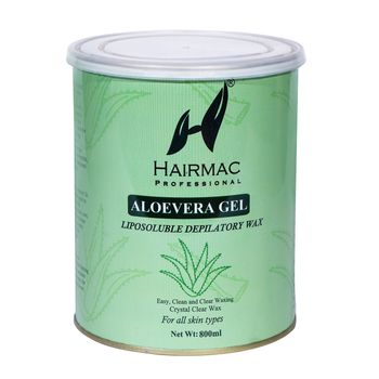 Hairmac Professional Liposoluble Depilatory Wax - AloeVera Gel