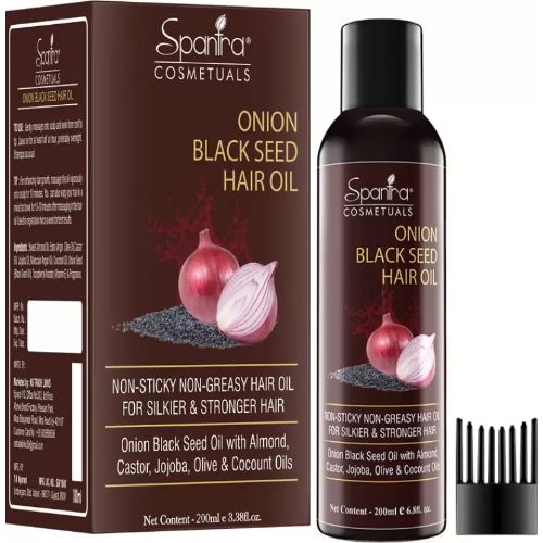Spantra Onion Black Seed Hair Oil, 200ml