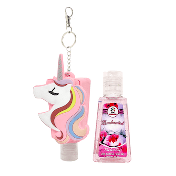 Bloomsberry- unicorn holder with sanitizer- 30ml