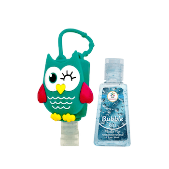 Bloomsberry- owl holder with sanitizer-30ml