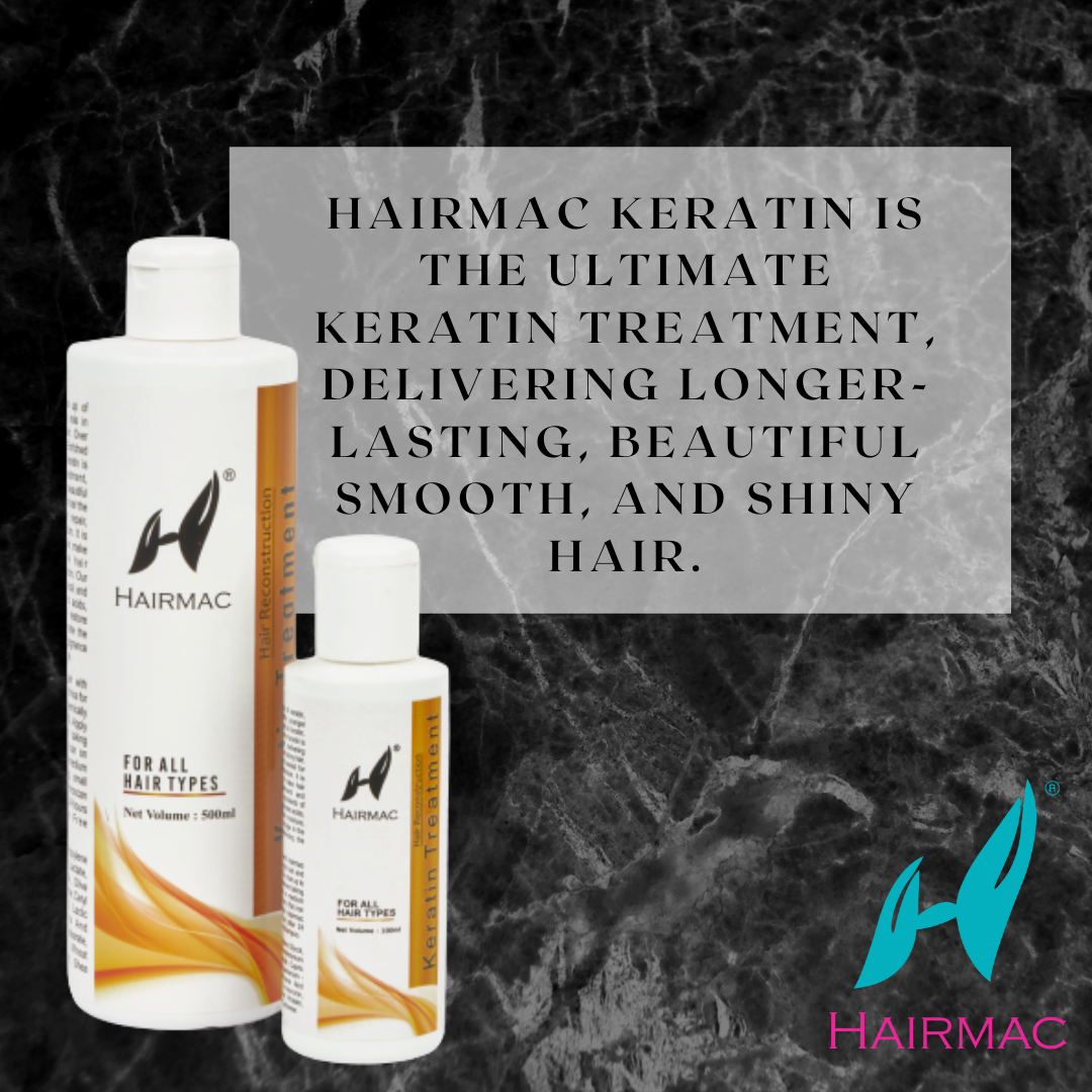 Hairmac Keratin Treatment 100ml for smooth & Shiny Hair
