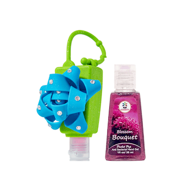 Bloomsberry- bow holder with sanitizer-30ml