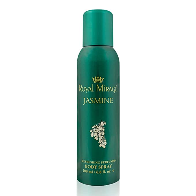 Royal Mirage Jasmine Long Lasting Imported Deodorant Perfume Body Spray, 200ml
