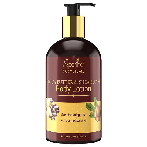Spantra Cocoa Butter and Shea Butter Body Lotion, 300ml
