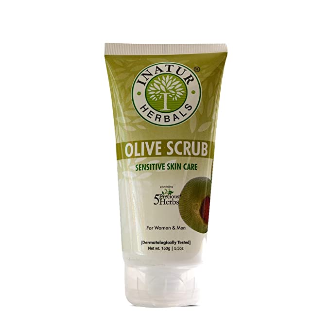 INATUR Olive  Face Scrub 