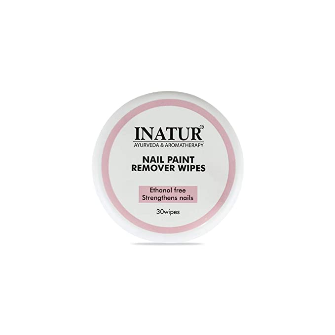 INATUR Nail Paint Remover Wipes 