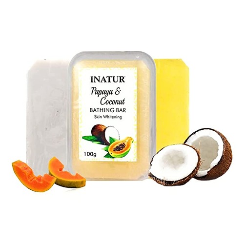 INATUR Papya&Ccnt Soap 100G