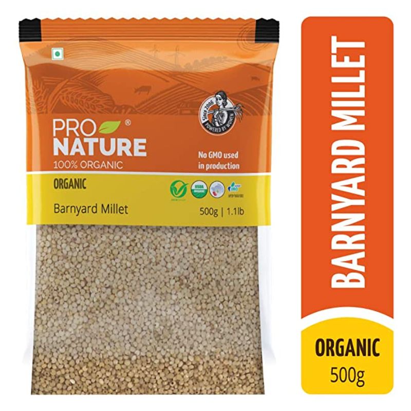 Pro Nature 100% Organic Barnyard Millet, 500g