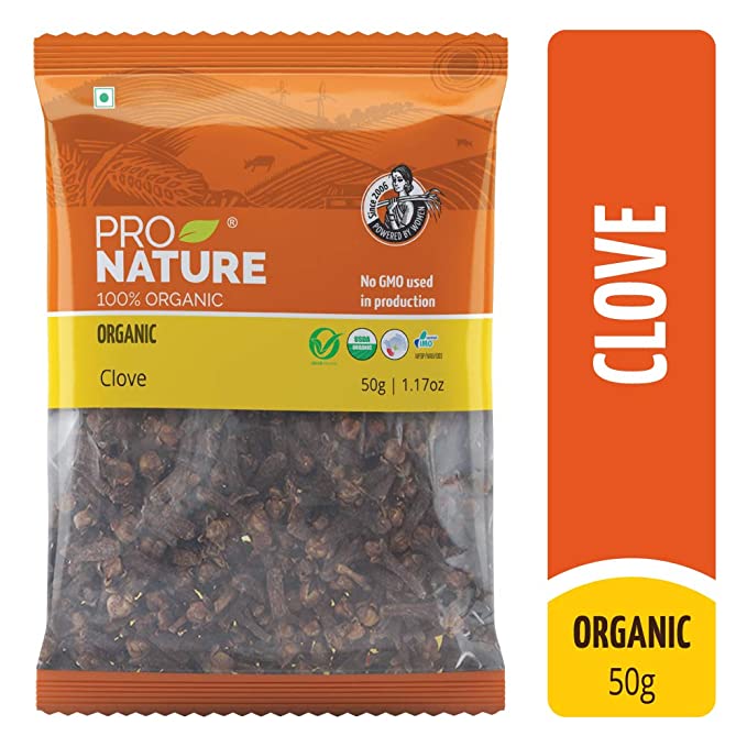 Pro Nature 100% Organic Clove, 50g