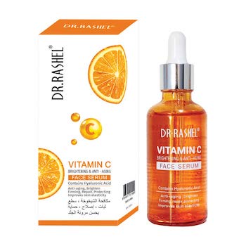 DR.RASHEL Vitamin C Face Serum For Brightening & Anti-Aging (Men & Women) (30 ml (Pack of 1))