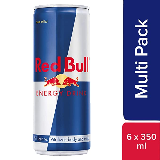 Red Bull Energy Drink, 350 ml (6 Pack)