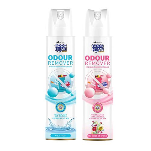 Good Home Odour Remover Aqua Fresh and Memories of Spring (Pack of 2)