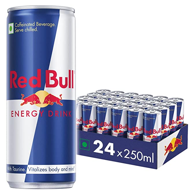 Red Bull Energy Drink, 250 ml (24 Pack)