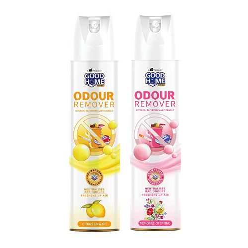 Good Home Odour Remover Citrus Unwind and Memories of Springs - Pack of 2