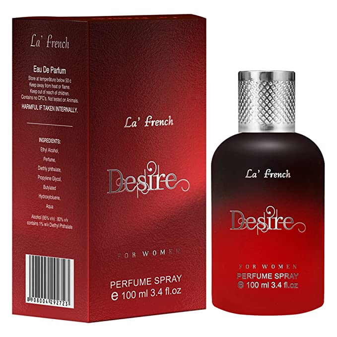 LA' FRENCH Desire, Perfume for women, 100ml
