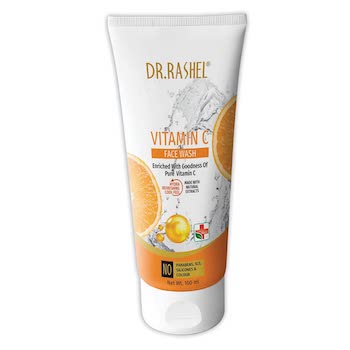 DR.RASHEL Vitamin C Face Wash Enriched with Goodness of Vitamin C with No Parabens, SLS, Silicones & Colour (100 ml)