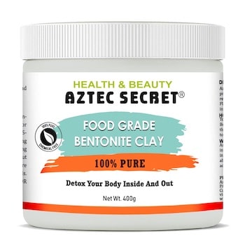 Aztec Secret - Food Grade Calcium Bentonite Powder For Detoxifying In and out for Men & Women