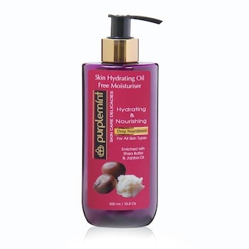 Purplemint - Skin Hydrating Oil Free Moisturiser With Shea Butter & Jojoba Oil - 300 ml