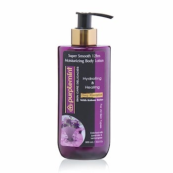 Purplemint - Super Smooth Moisturizing Body Lotion with Lavender & Lemongrass Extracts - 300 ml
