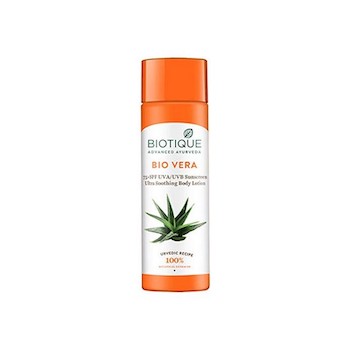 Biotique Bio Vera Ultra Soothing Sunscreen Body Lotion SPF75+ - 190 ml
