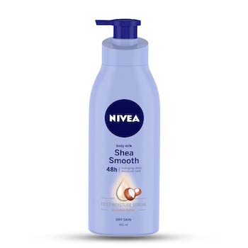  NIVEA Body Lotion for Dry Skin, Shea Smooth, with Shea Butter, For Men & Women - 400 ml