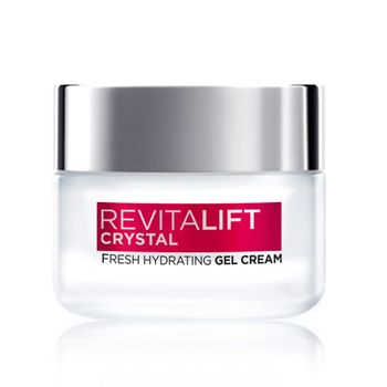 L'Oreal Paris Revitalift Crystal Gel Cream | Oil-Free Face Moisturizer With Salicylic Acid | 50 ml