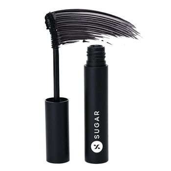 SUGAR Cosmetics - Uptown Curl - Lengthening Mascara - 01 Black Beauty (Black Mascara)