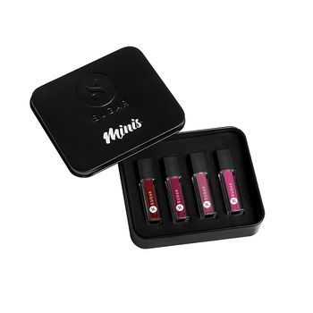 SUGAR Cosmetics Smudge Me Not Liquid Mini Lipstick Set | Nude Set Ultra Matte Liquid Lipstick(Combo | Pack of 4)