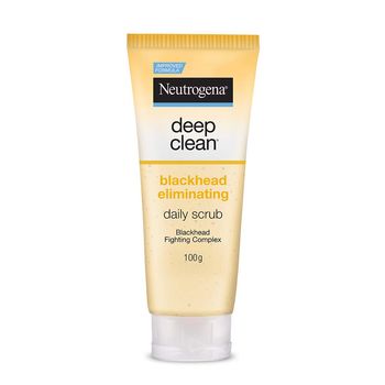 Neutrogena Deep Clean Scrub Blackhead Eliminating Daily Scrub For Face, 100g