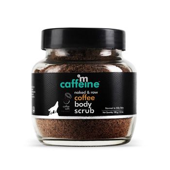 mCaffeine Exfoliating Coffee Body Scrub for Tan Removal & Soft-Smooth Skin - 100 gm