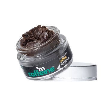 mCaffeine Coffee Lip Scrub for Dark Lips - 85% Reduction in Pigmentation