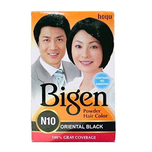 Bigen Powder Hair Color, 6g - Oriental Black N10
