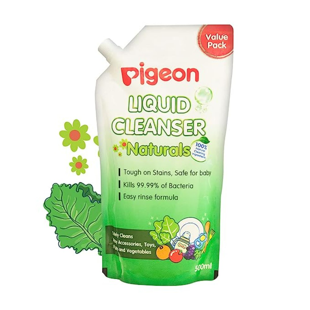 Pigeon Liquid Cleanser Naturals Refill, 500ml
