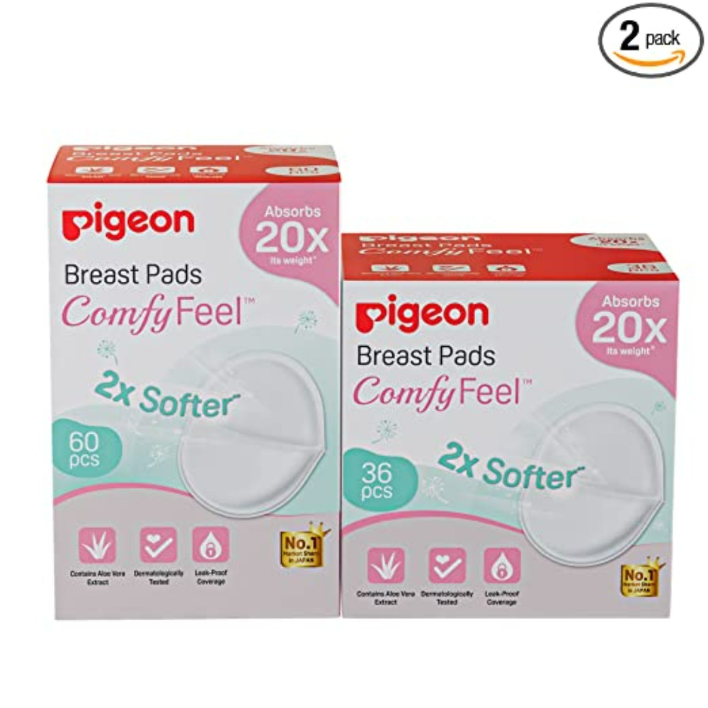 Pigeon Breast Pads ComfyFeel Combo(36Pc+60Pc)