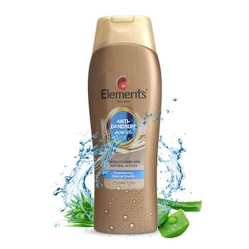 Elements Anti Dandruff Shampoo | For Shiny and Healthy Hair | 200 ml