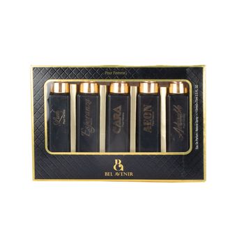 Bel Avenir Adorable, Aeon, Cara, Esperanza, Lush, Pour Femme Eau De Perfume Natural Spray Gift Set for Women 75ml ( Pack of 5 )