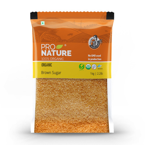 Pro Nature 100% Organic Brown Sugar, 1Kg