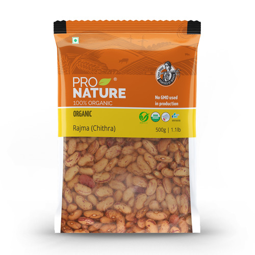 Pro Nature 100% Organic Rajma (Chithra), 500g