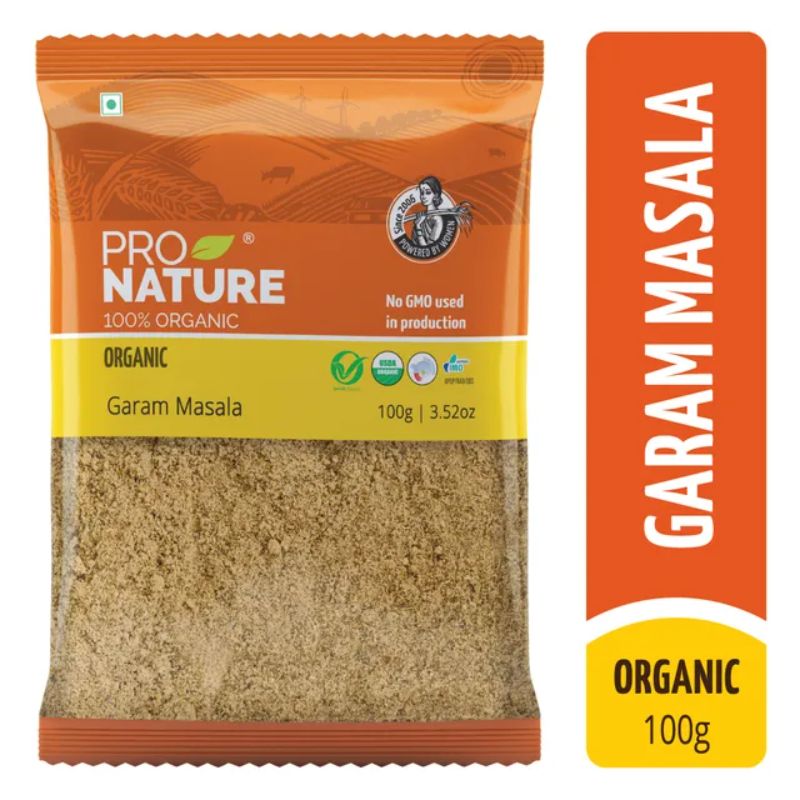 Pro Nature 100% Organic Garam Masala, 100g